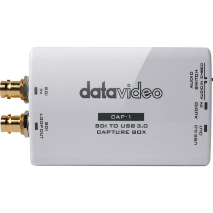 Datavideo CAP-1 SDI to USB 3.0 capture box.