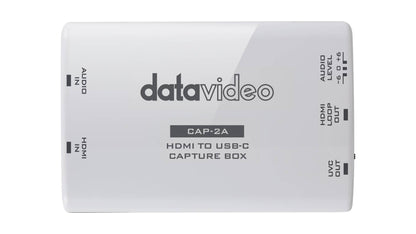 Datavideo CAP-2A HDMI to USB 3.0 capture box.