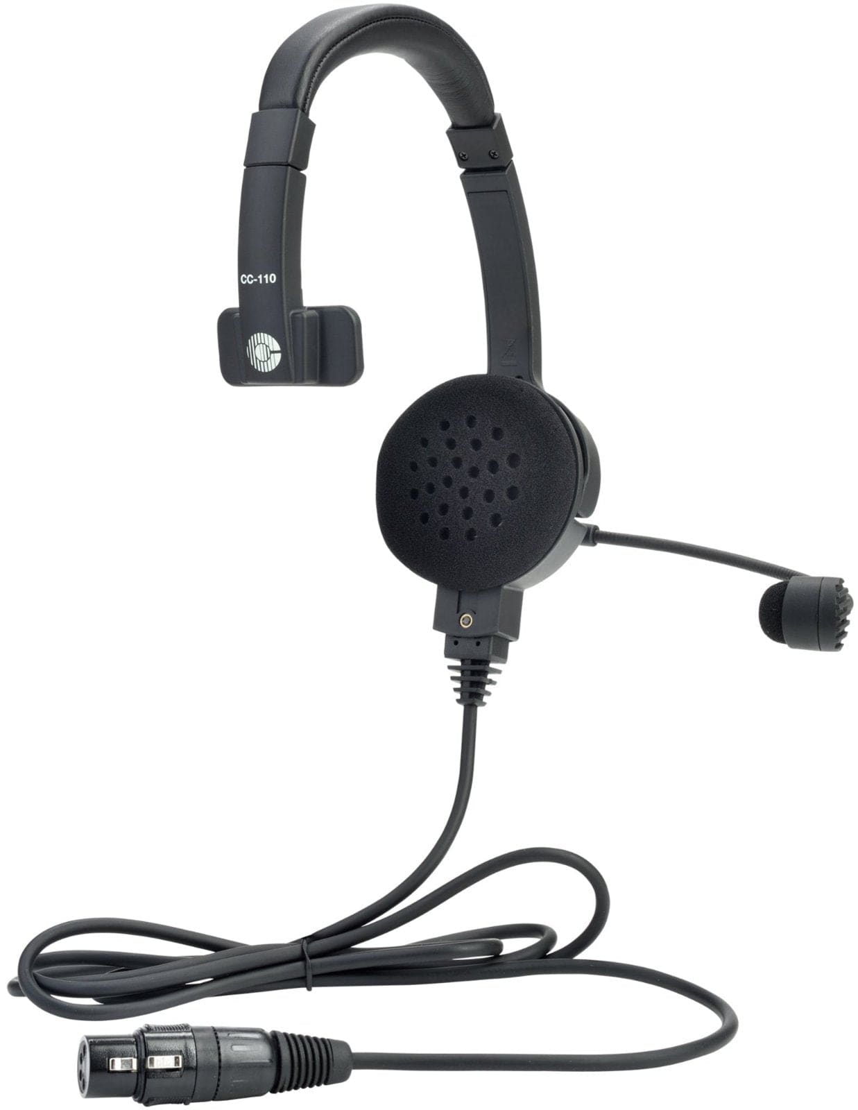 Clear-Com CC-110-X5 Single Ear Headset XLR (M) 5-Pin with Dynamic Microphone - PSSL ProSound and Stage Lighting