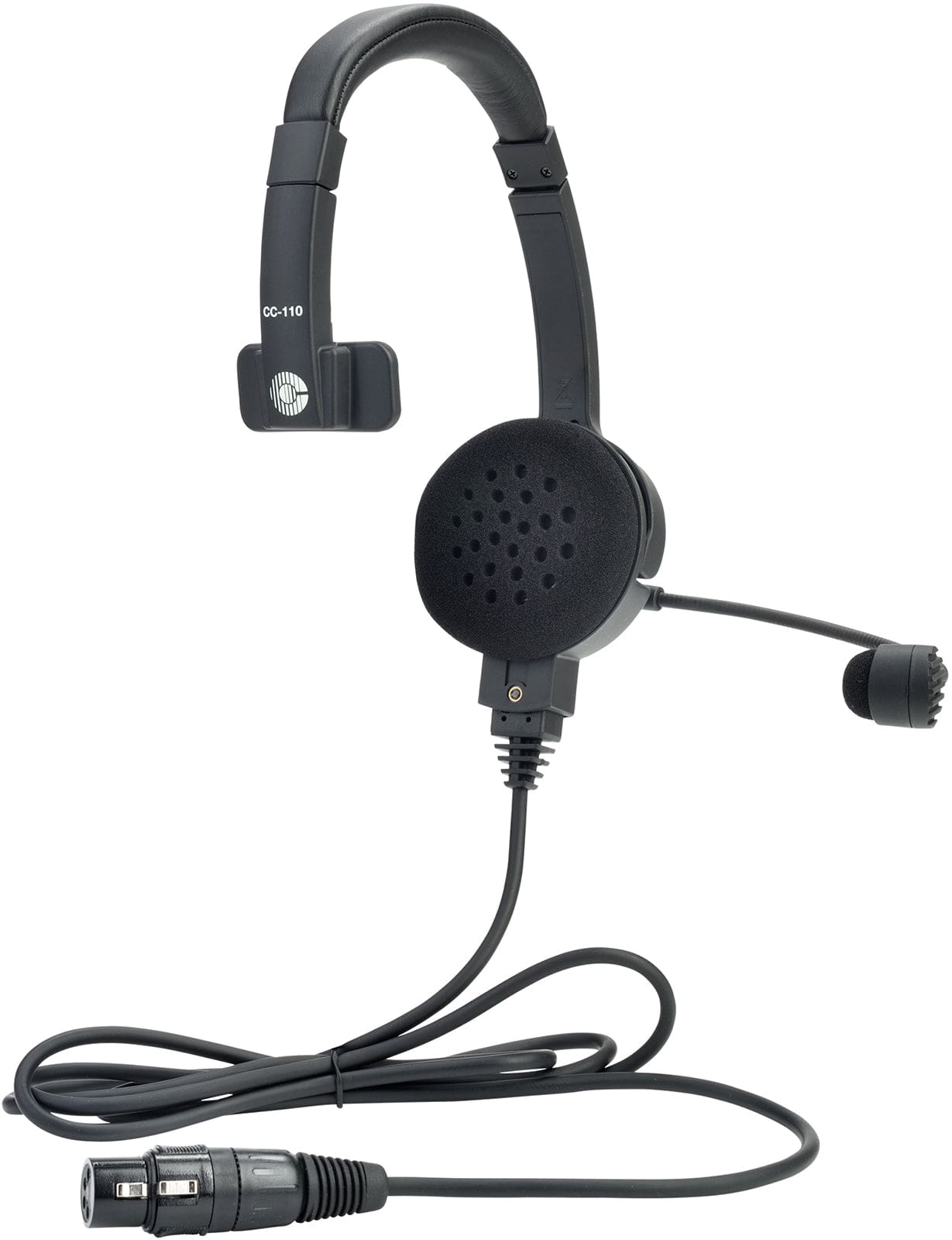 Clear-Com CC-110-X7 Single Ear Headset XLR (F) 7-Pin with Dynamic Microphone - PSSL ProSound and Stage Lighting