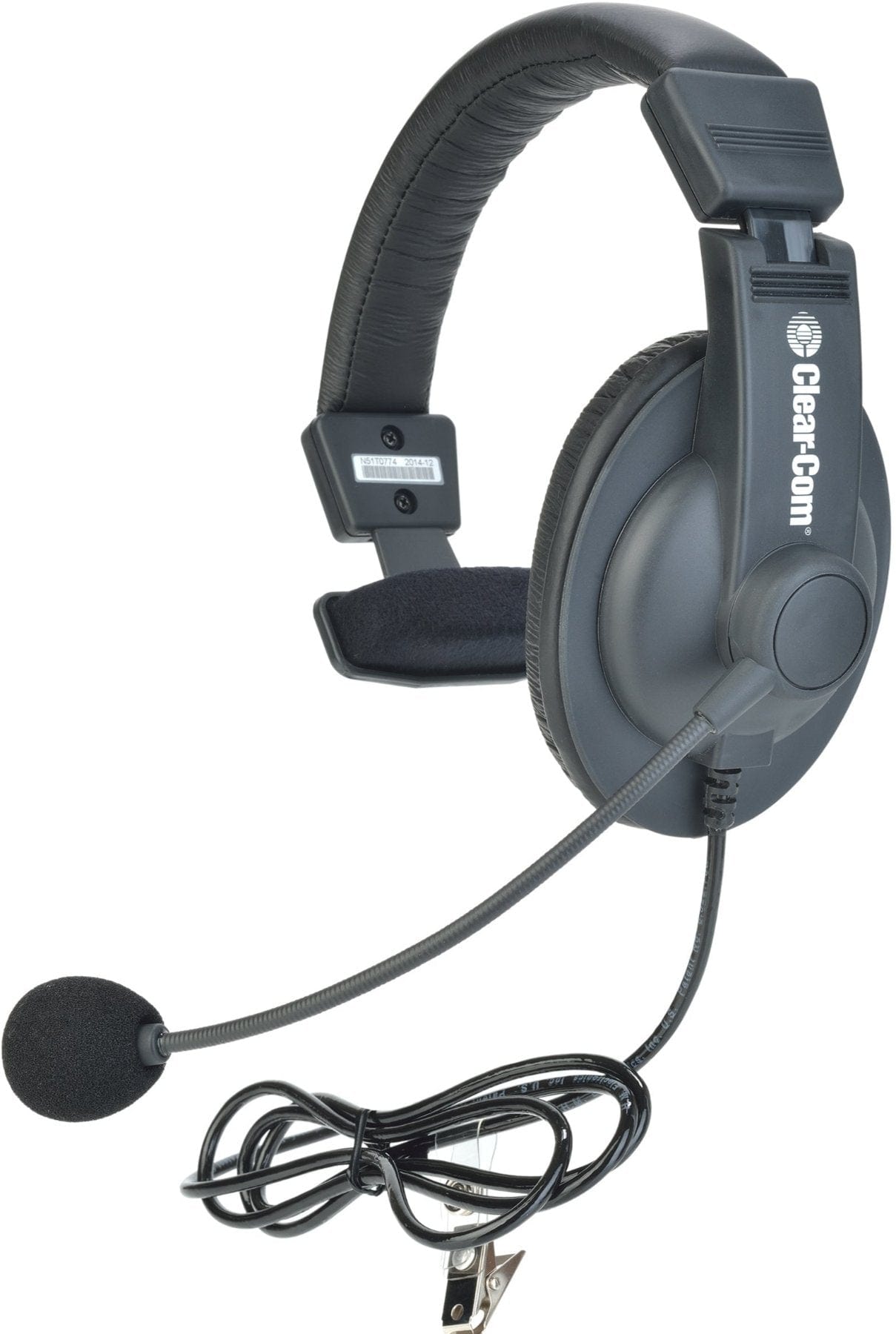 Clear-Com CC-15-X4 Single Ear Headset XLR (F) 4-Pin with Electret