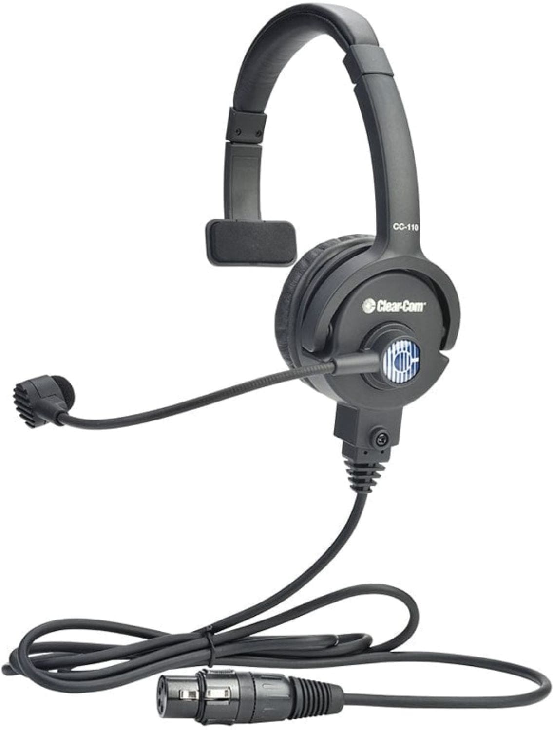 Clear Com CC110XLR4F Single-Ear Intercom Headset - PSSL ProSound and Stage Lighting