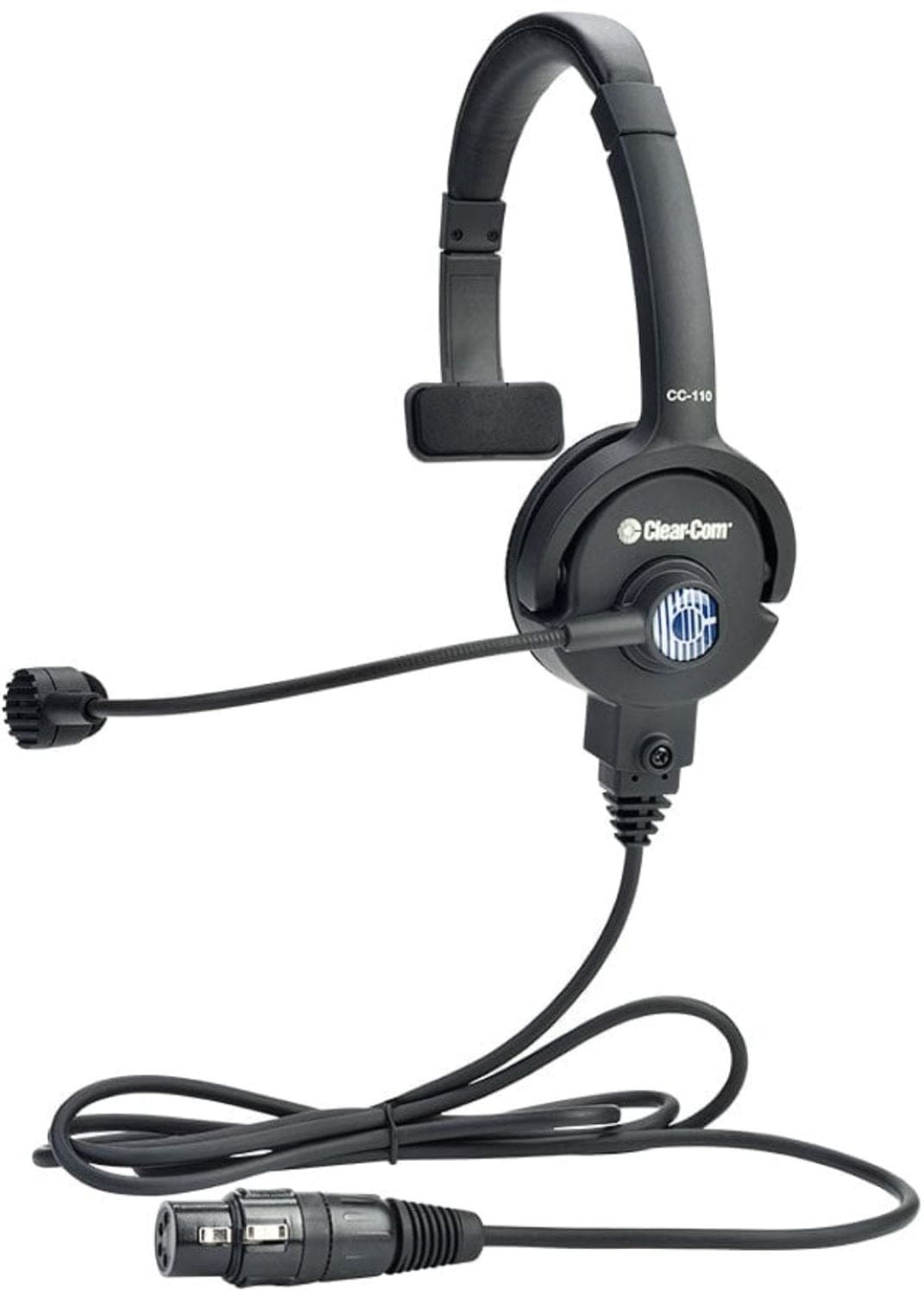 Clear Com CC110XLR4F Single-Ear Intercom Headset - PSSL ProSound and Stage Lighting