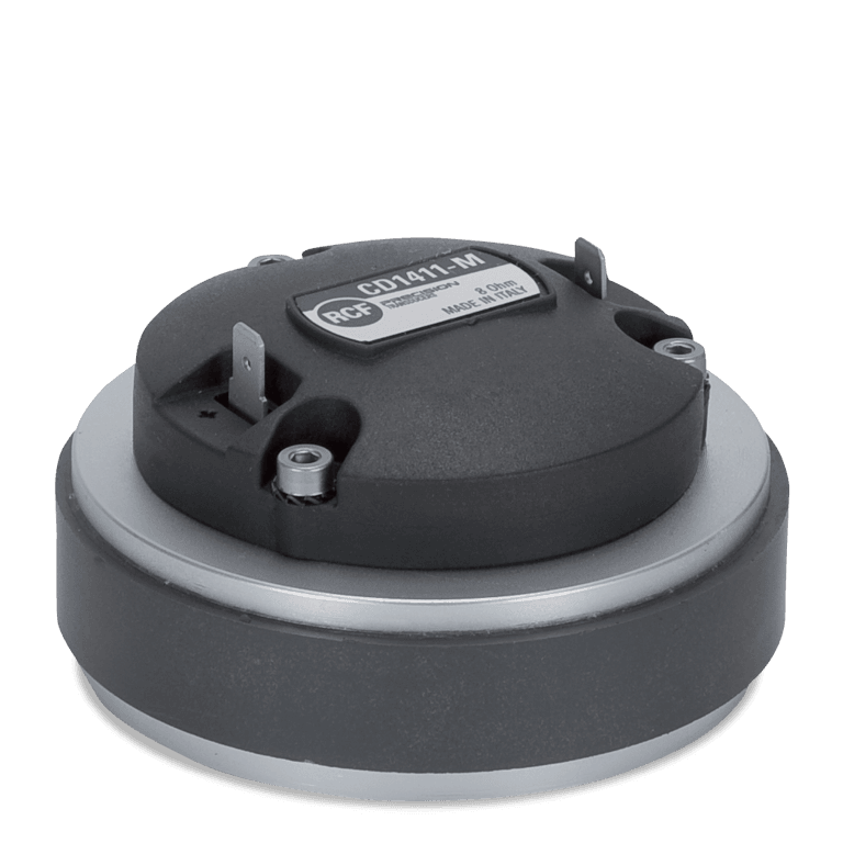 RCF CD1411-M Exit:1" 25W rms, 50W program. 108 dB, 1500-20KHz -Mylar