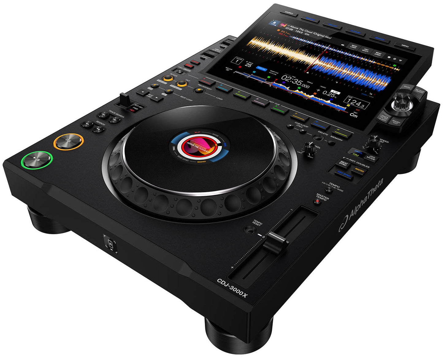 AlphaTheta CDJ-3000X Lecteur multimédia professionnel DJ