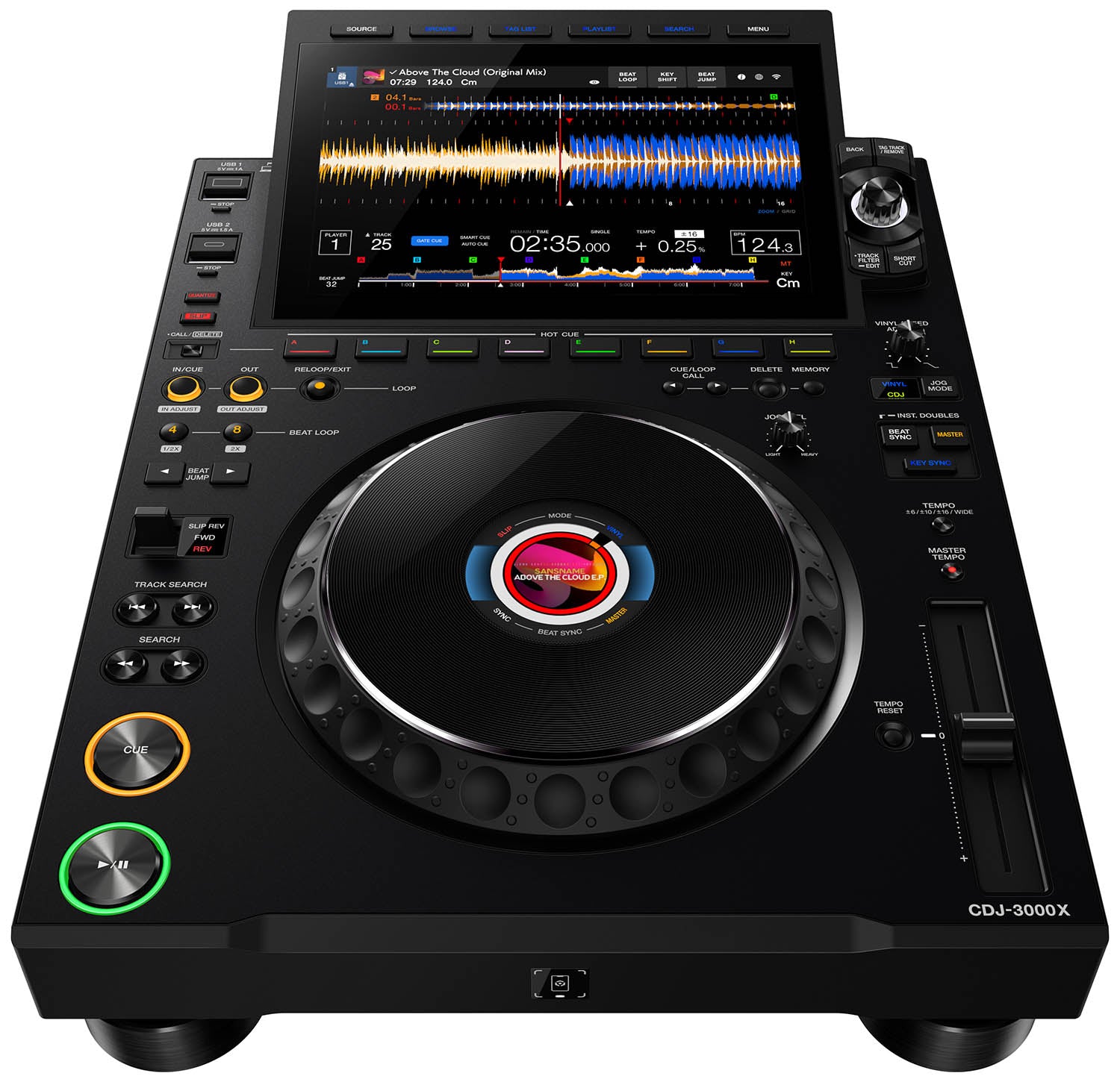 Pioneer CDJ-3000 DJ Uです　Pioneer DJ Touch 9-Inch with Multiplayer DJ Professional CDJ-3000 DJ機材