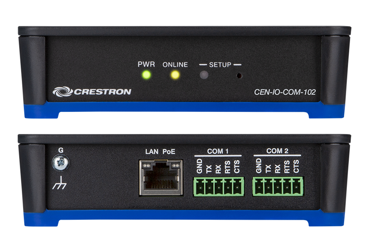 Crestron CEN-IO-COM-102 Wired Ethernet Module with 2 COM Ports