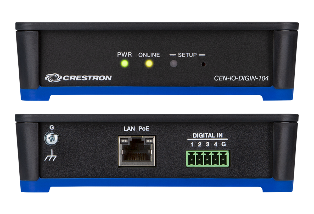 Crestron CEN-IO-DIGIN-104 Wired Ethernet Module with 4 Digital Inputs
