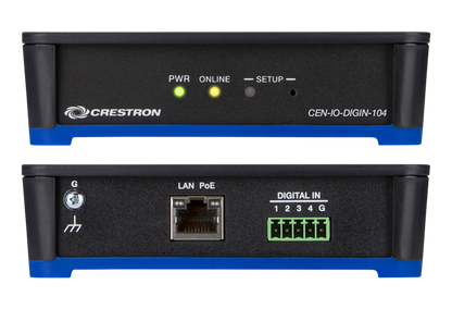 Crestron CEN-IO-DIGIN-104 Wired Ethernet Module with 4 Digital Inputs