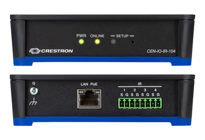 Crestron CEN-IO-IR-104 Wired Ethernet Module with 4 IR Ports