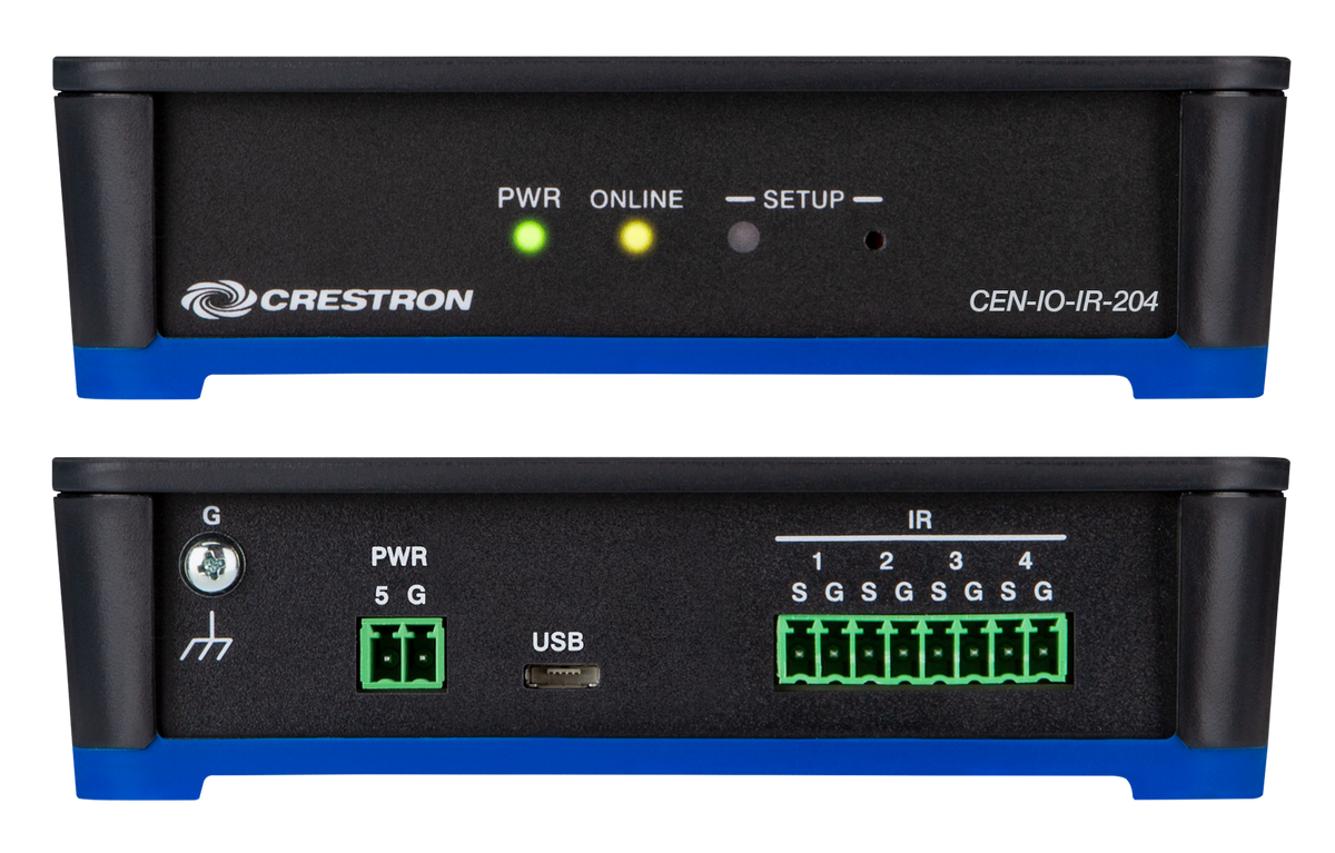 Crestron CEN-IO-IR-204 Wi-Fi Network I/O Extender with 4 IR Ports