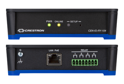 Crestron CEN-IO-RY-104 Wired Ethernet Module with 4 Relay Ports