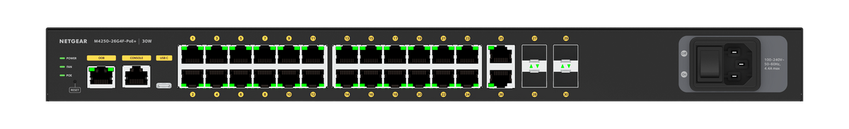 Crestron CEN-SWPOE-26 26 Port PoE+ Network Switch