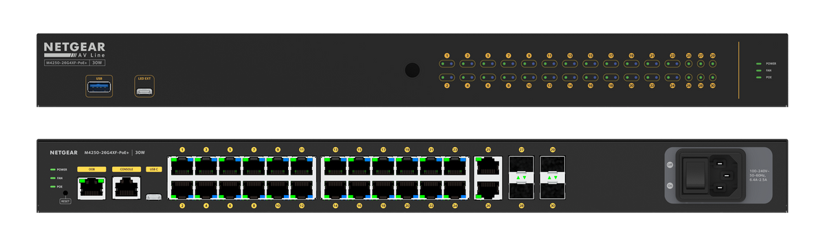 Crestron CEN-SWPOE-30 30 Port PoE+ Managed Switch