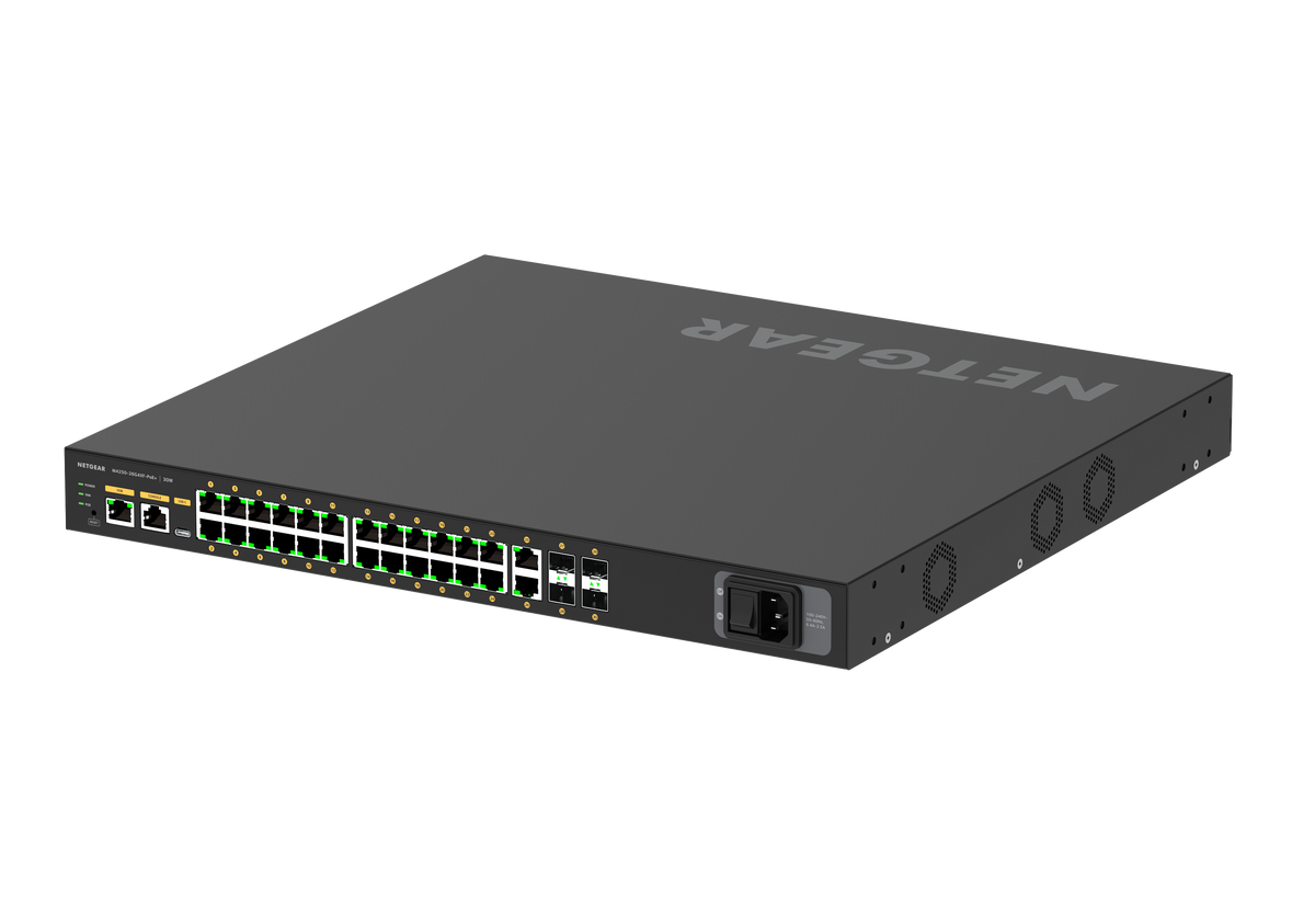 Crestron CEN-SWPOE-30-TAA 30 Port PoE+ Managed Switch, TAA Compliant