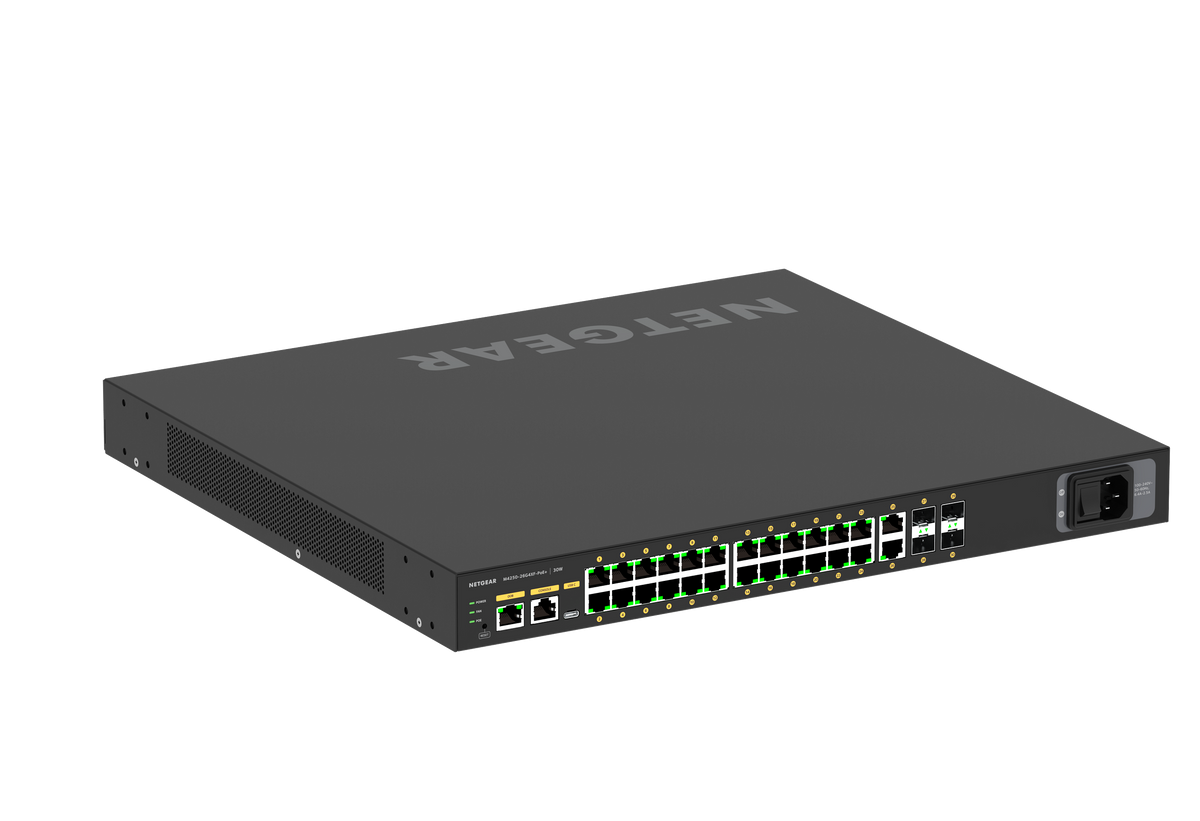 Crestron CEN-SWPOE-30-TAA 30 Port PoE+ Managed Switch, TAA Compliant
