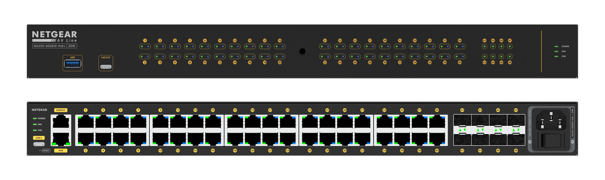Crestron CEN-SWPOE-48 48 Port PoE+ Managed Switch