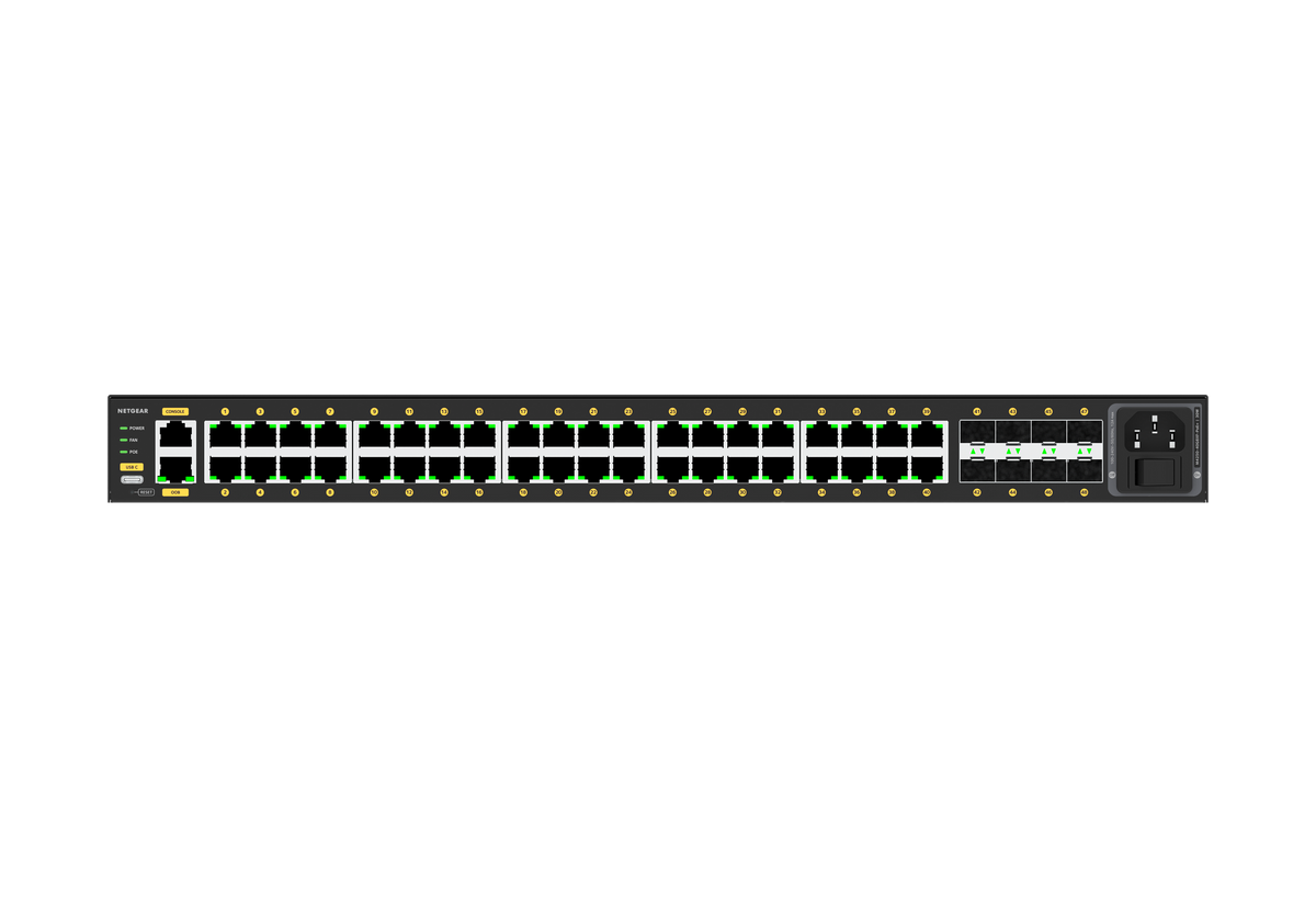 Crestron CEN-SWPOE-48-TAA 48 Port PoE+ Managed Switch, TAA Compliant
