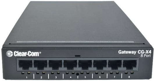 Clear-Com Clear-Com X4 Gateway - 8 Ports / 4-Wire - PSSL ProSound and Stage Lighting