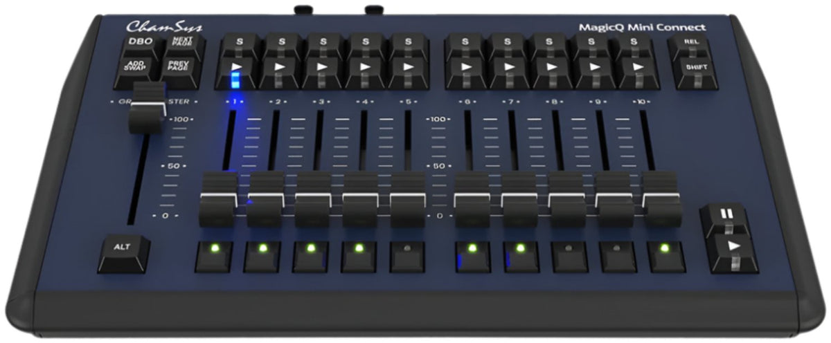 ChamSys CHAMMQMINICONNECT MagicQ MINI CONNECT USB Powered Control Surface - PSSL ProSound and Stage Lighting