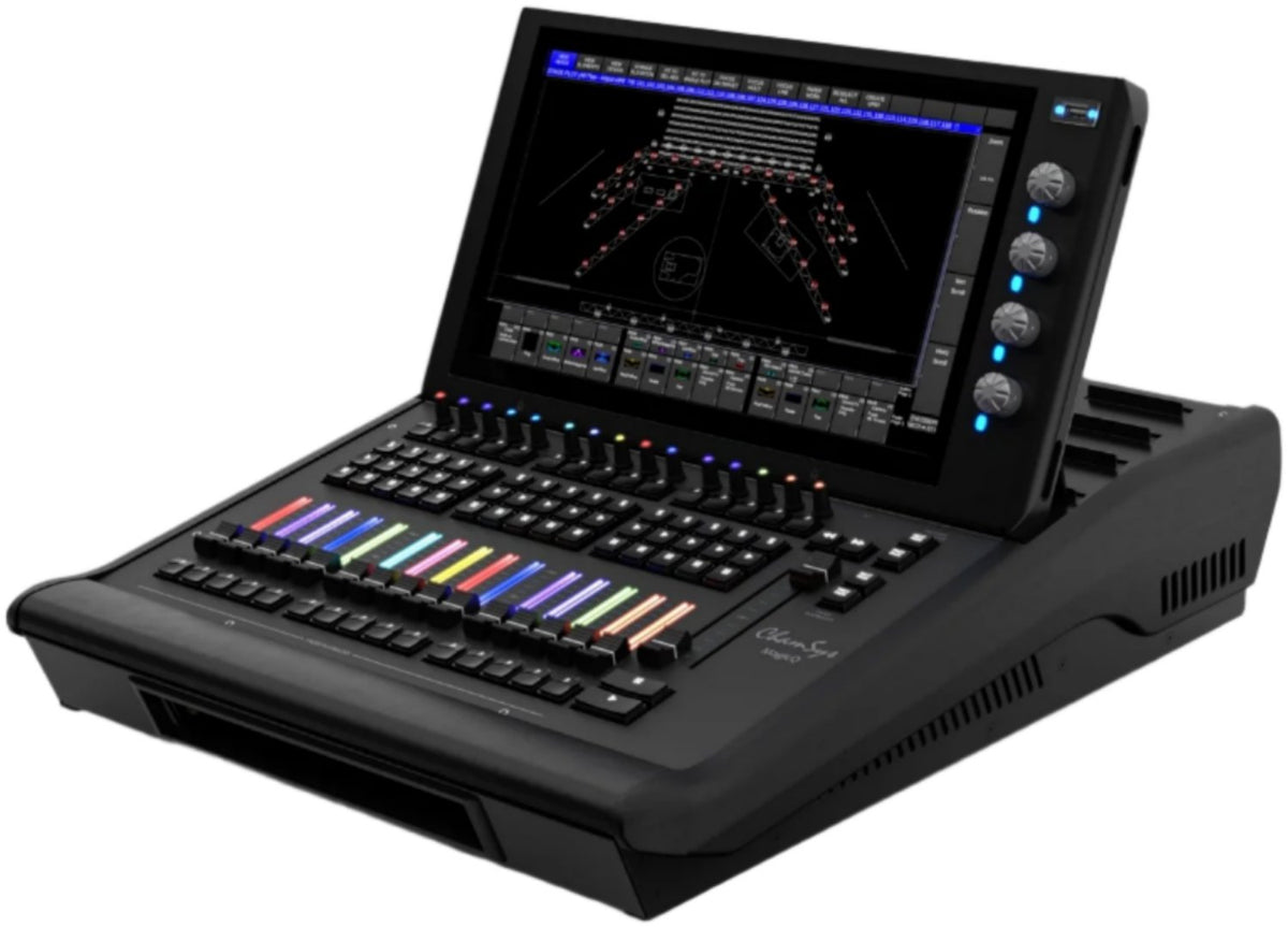 ChamSys CHAMMQSTPLWINGWITHCASE MagicQ MQ500M Stadium Wing Playback Console with Case - PSSL ProSound and Stage Lighting