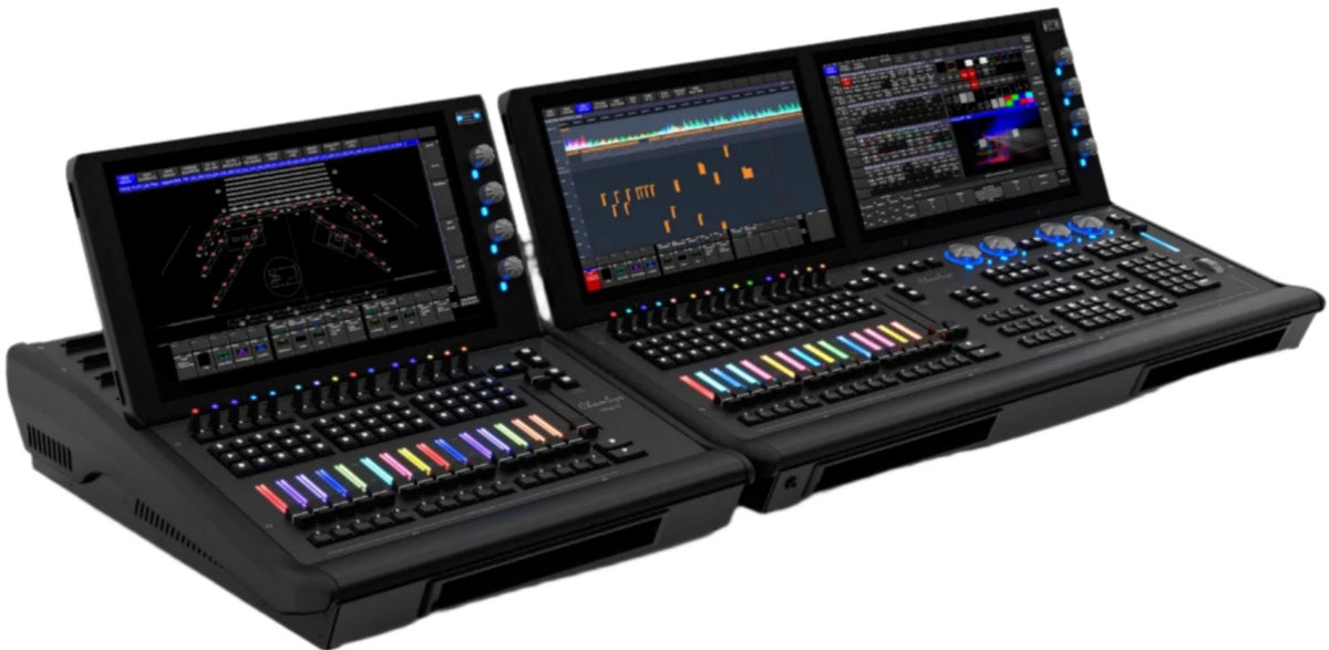 ChamSys CHAMMQSTPLWINGWITHCASE MagicQ MQ500M Stadium Wing Playback Console with Case - PSSL ProSound and Stage Lighting