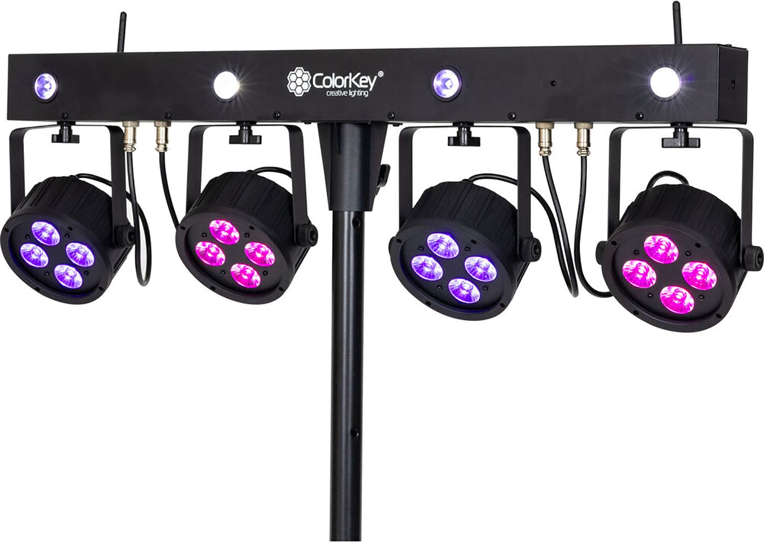 ColorKey CKU-3060 PartyBar Mobile 150 Multi-Effect Lighting System - PSSL ProSound and Stage Lighting