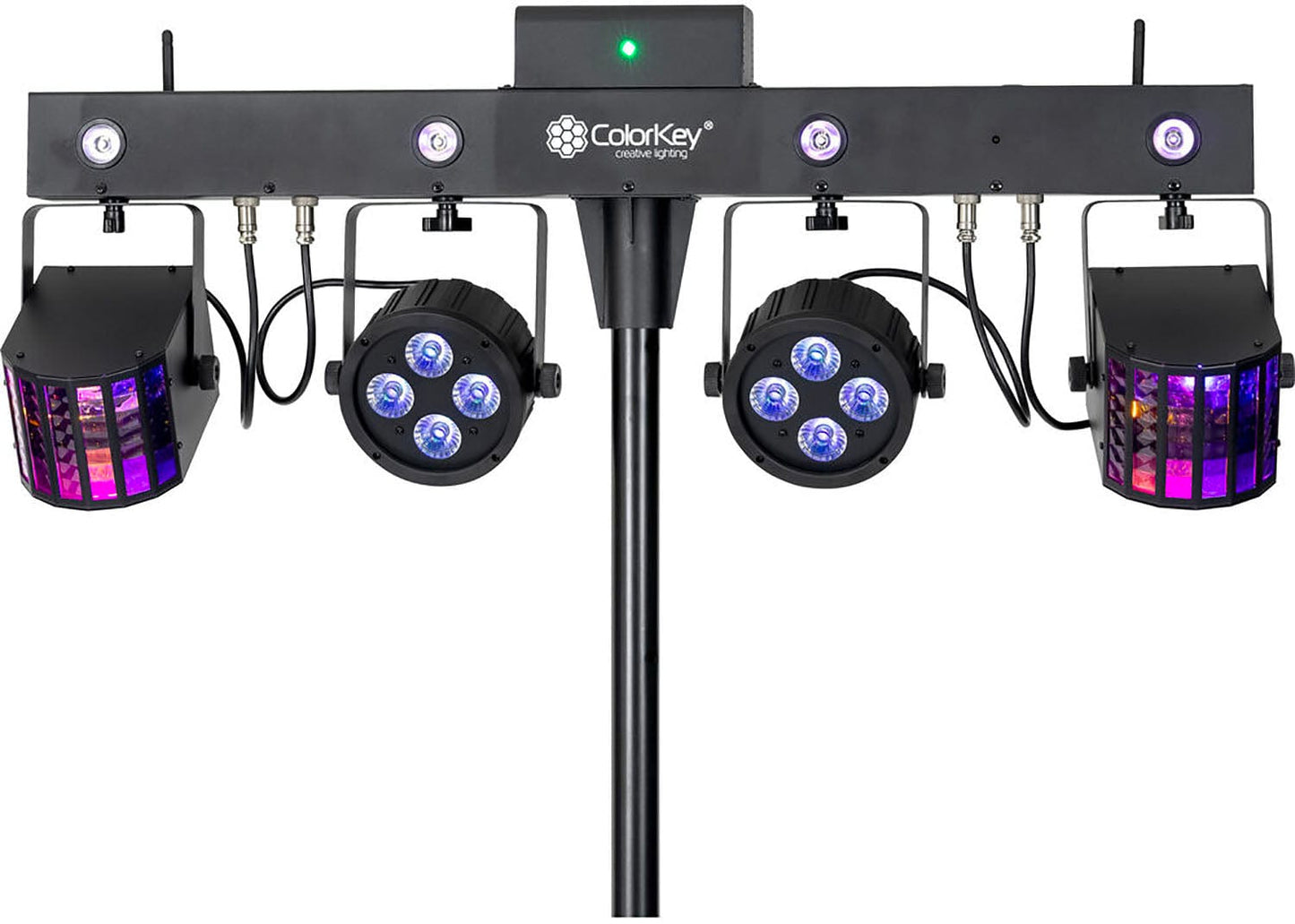 ColorKey CKU-3070 PartyBar Mobile 250 Multi-Effect Lighting System - PSSL ProSound and Stage Lighting