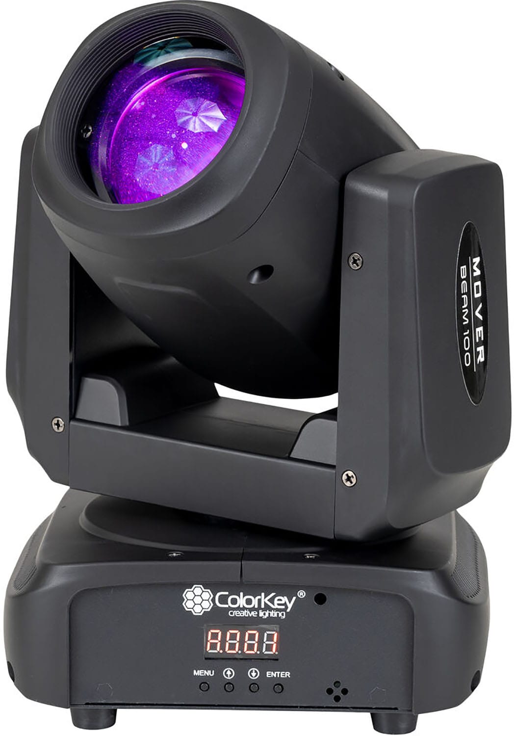 ColorKey CKU-5060 Mover Beam 100 LED Moving Head Fixture - PSSL ProSound and Stage Lighting