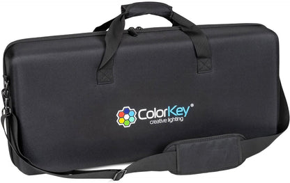 ColorKey CKU-7064 AirPar HEX 4 Bundle - 4-Pack with Hardshell Case - PSSL ProSound and Stage Lighting