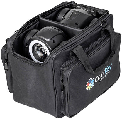 ColorKey CKU-9040 2-Piece Mini Moving Head Bag - PSSL ProSound and Stage Lighting