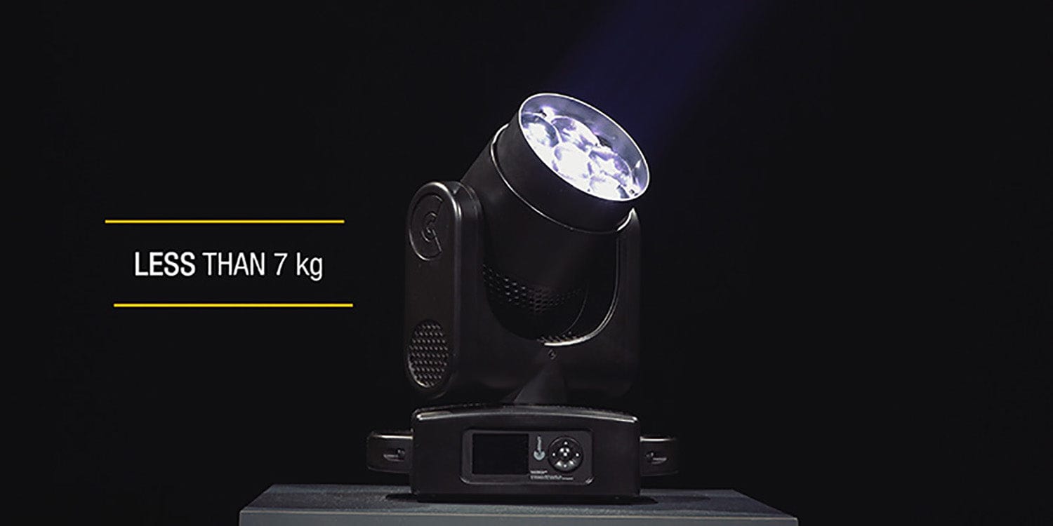 Clay Paky Mini-B WW 7x 40w RGBWarmWhite LED Moving Head - PSSL ProSound and Stage Lighting