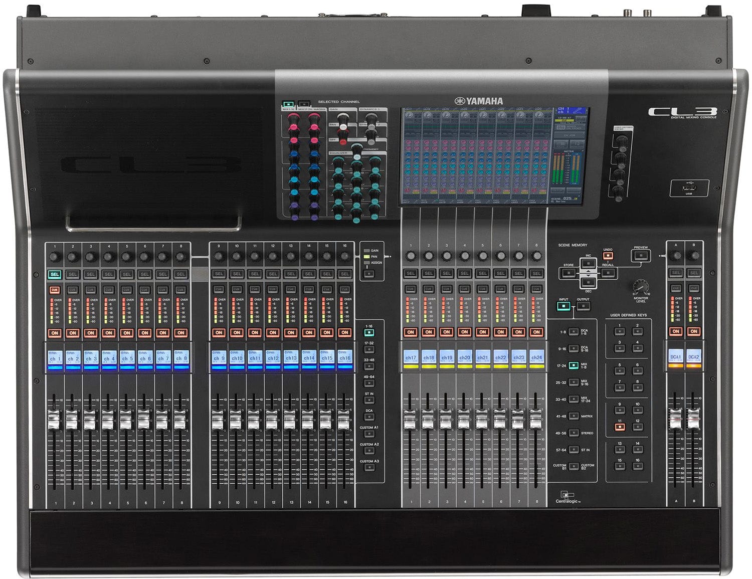 Yamaha CL3 Digital Mixing Console – Solotech