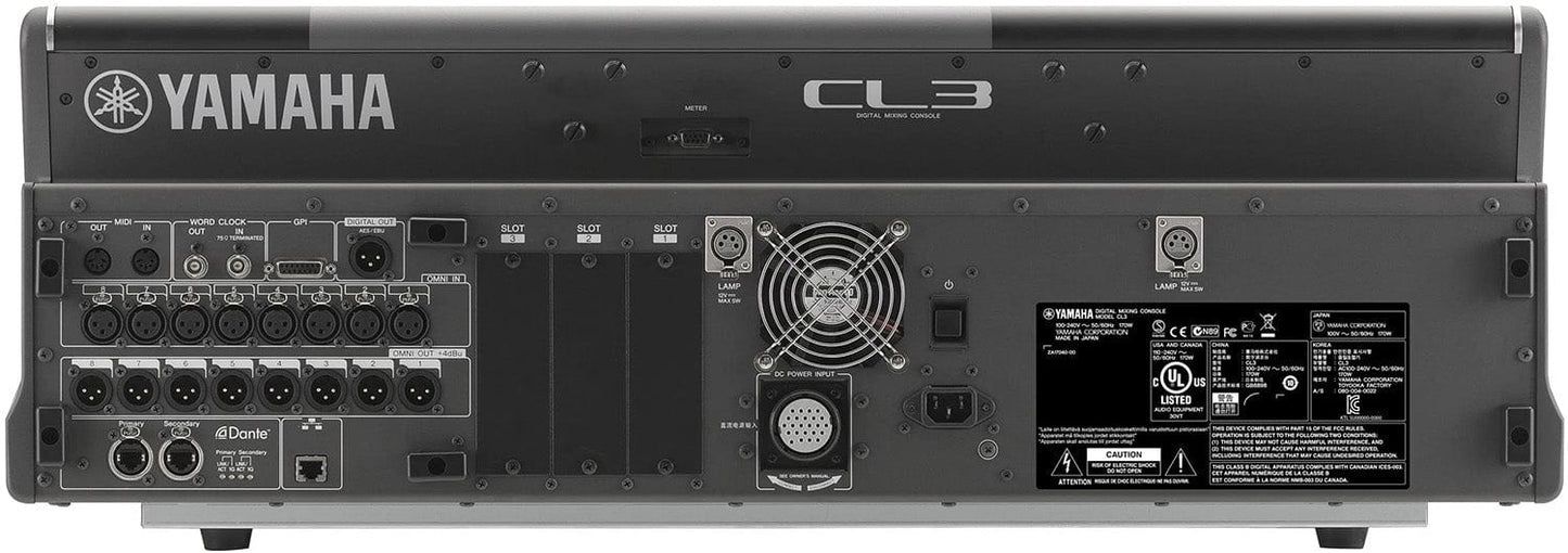 Yamaha CL3 Digital Mixing Console - PSSL ProSound and Stage Lighting