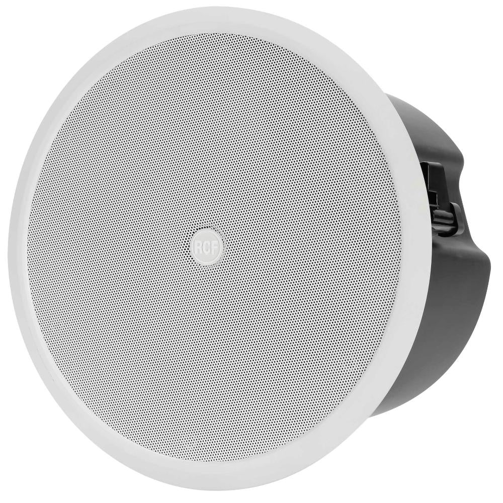 RCF CMR-S-60T-W Passive 320W 6.5" 2-Way Ceiling Subwoofer w/ Transformer - 8 ?, 70/100V (White)