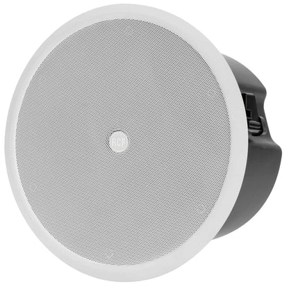 RCF CMR-S-60T-W Passive 320W 6.5" 2-Way Ceiling Subwoofer w/ Transformer - 8 ?, 70/100V (White)