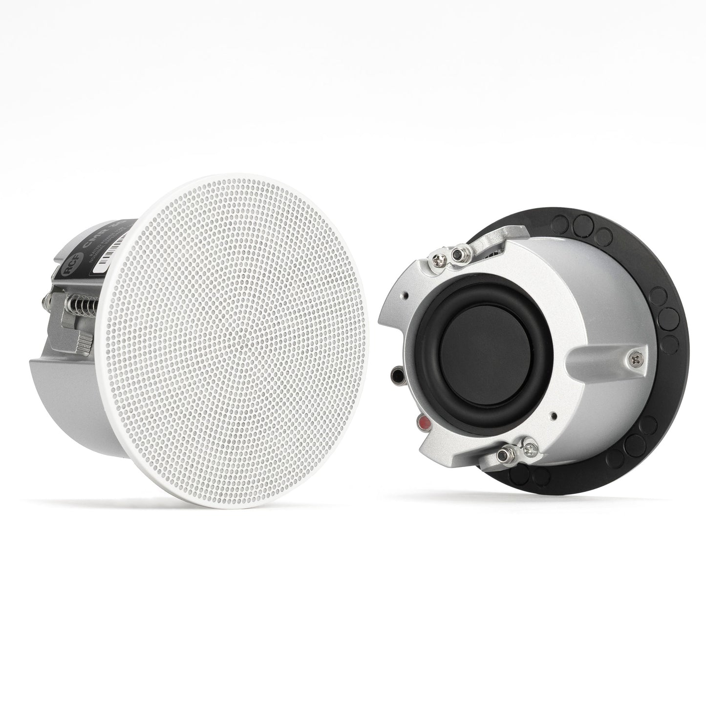 RCF CMR 30 (2) Passive 60W 2.5" Ceiling Speakers (Contains White & Black Grills) -16 ohms