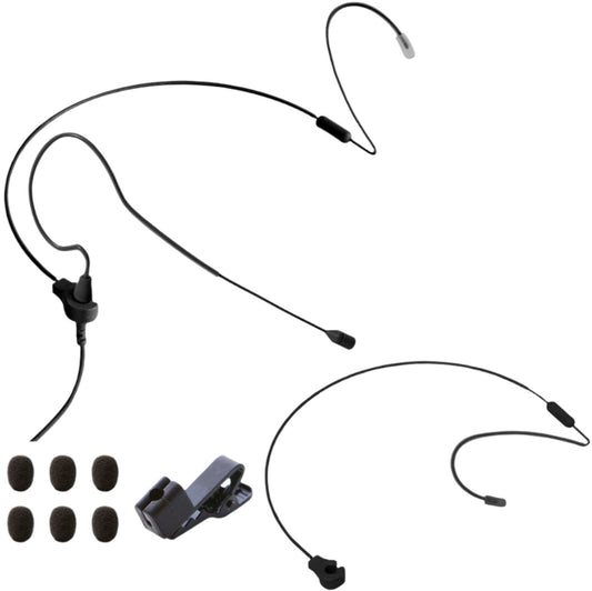 Point Source Audio CO-3-KIT-ATCH Hardwired Omni Earset Mic Kit for Audio-Technica cH-Style - Black - PSSL ProSound and Stage Lighting