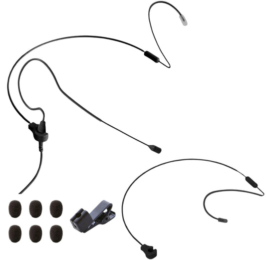 Point Source Audio CO-3-KIT-TX Hardwired Omni Earset Microphone Kit for Telex - Black - PSSL ProSound and Stage Lighting