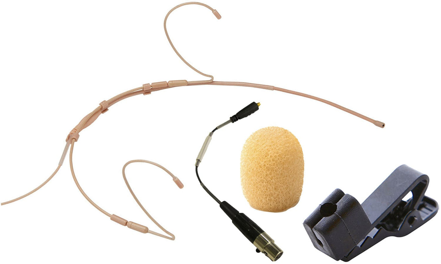 Point Source Audio CO-8WD-XAK SERIES8 Omni Headset Microphone for AKG and Audix - Beige - PSSL ProSound and Stage Lighting