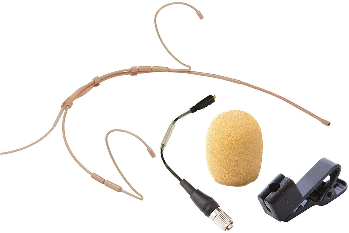 Point Source Audio CO-8WD-XATCH SERIES8 Omni Headset Mic for Audio-Technica cH-Style - Beige - PSSL ProSound and Stage Lighting