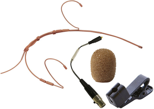 Point Source Audio CO-8WD-XLE SERIES8 Omni Headset Microphone for Lectrosonics - Brown - PSSL ProSound and Stage Lighting