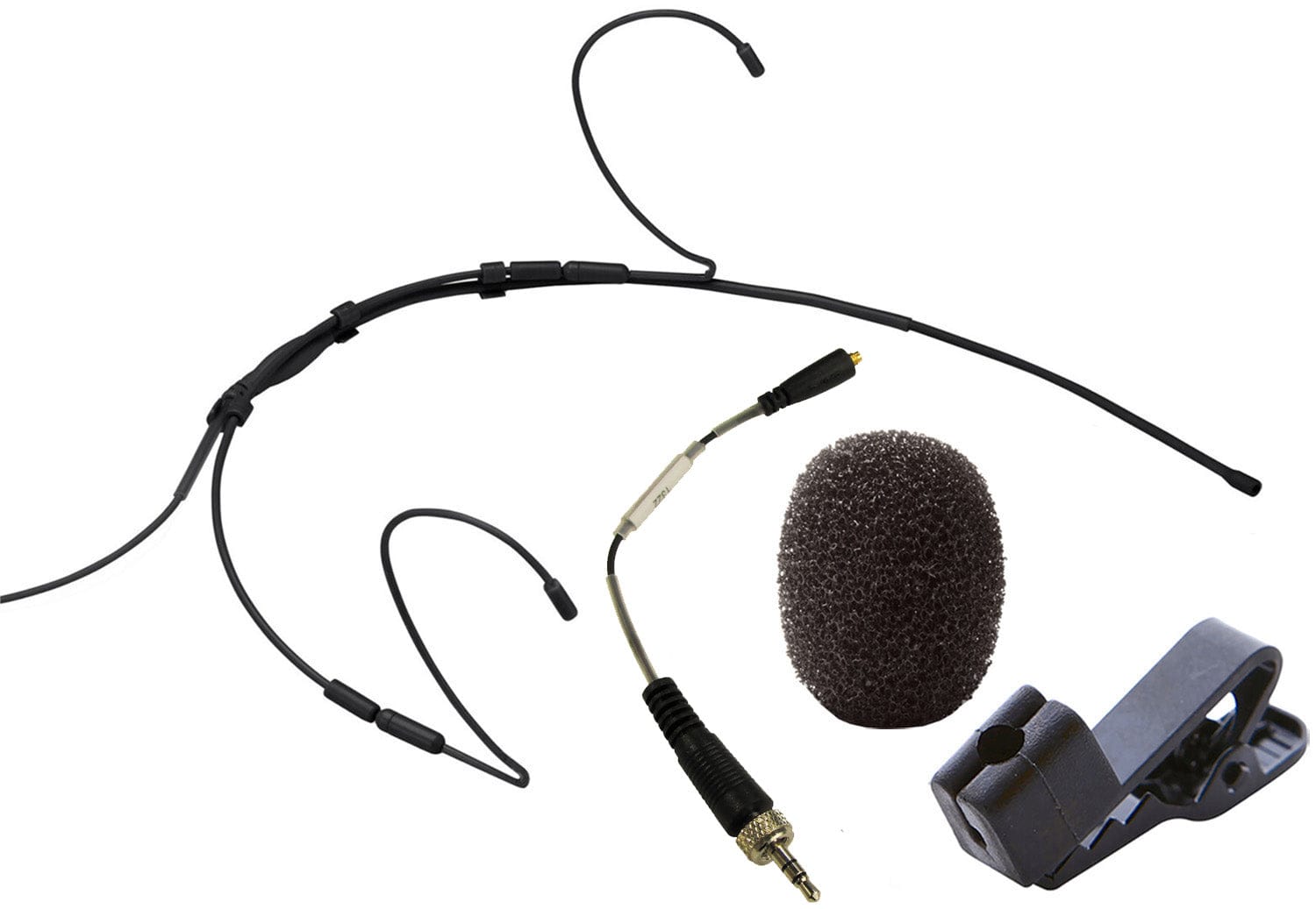 Point Source Audio CO-8WD-XSE SERIES8 Omni Headset Microphone for Sennheiser - Black - PSSL ProSound and Stage Lighting