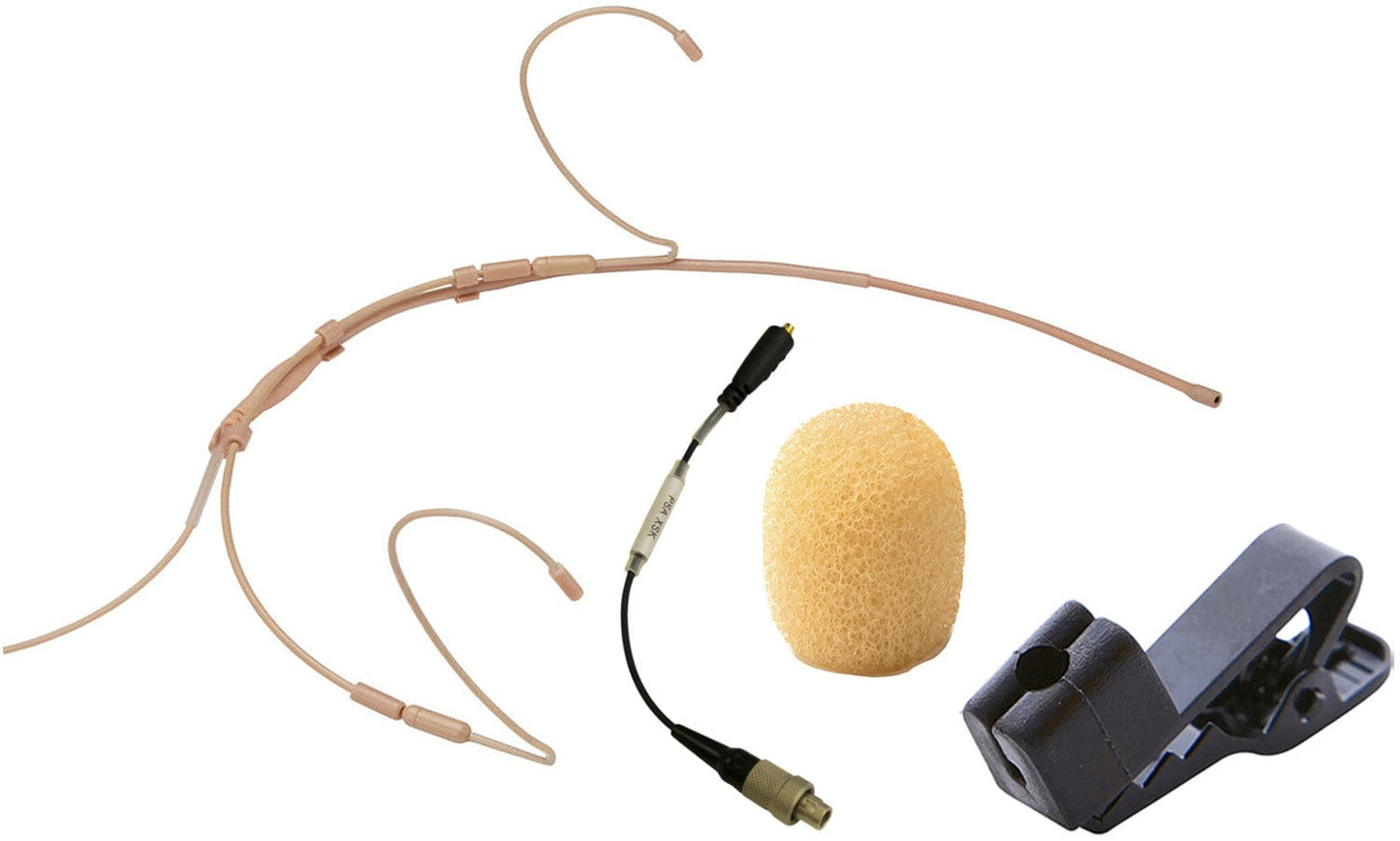 Point Source Audio CO-8WD-XSK SERIES8 Omni Headset Microphone for Sennheiser SK - Beige - PSSL ProSound and Stage Lighting