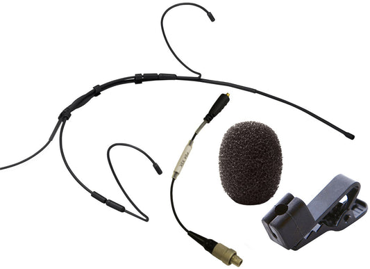 Point Source Audio CO-8WD-XSK SERIES8 Omni Headset Microphone for Sennheiser SK - Black - PSSL ProSound and Stage Lighting