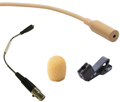 Point Source Audio CO-8WL-XAK SERIES8 Omni Lavalier Microphone for AKG and Audix - Beige - PSSL ProSound and Stage Lighting