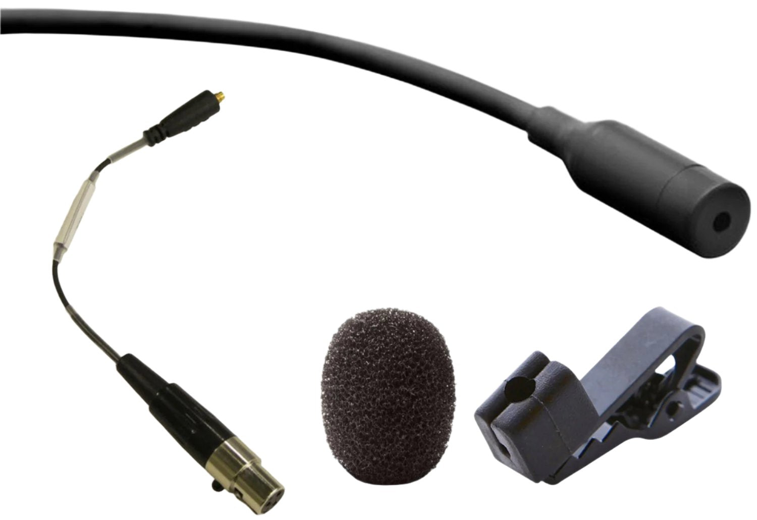 Point Source Audio CO-8WL-XLE SERIES8 Omni Lavalier Microphone for Lectrosonics - Black - Beige - PSSL ProSound and Stage Lighting