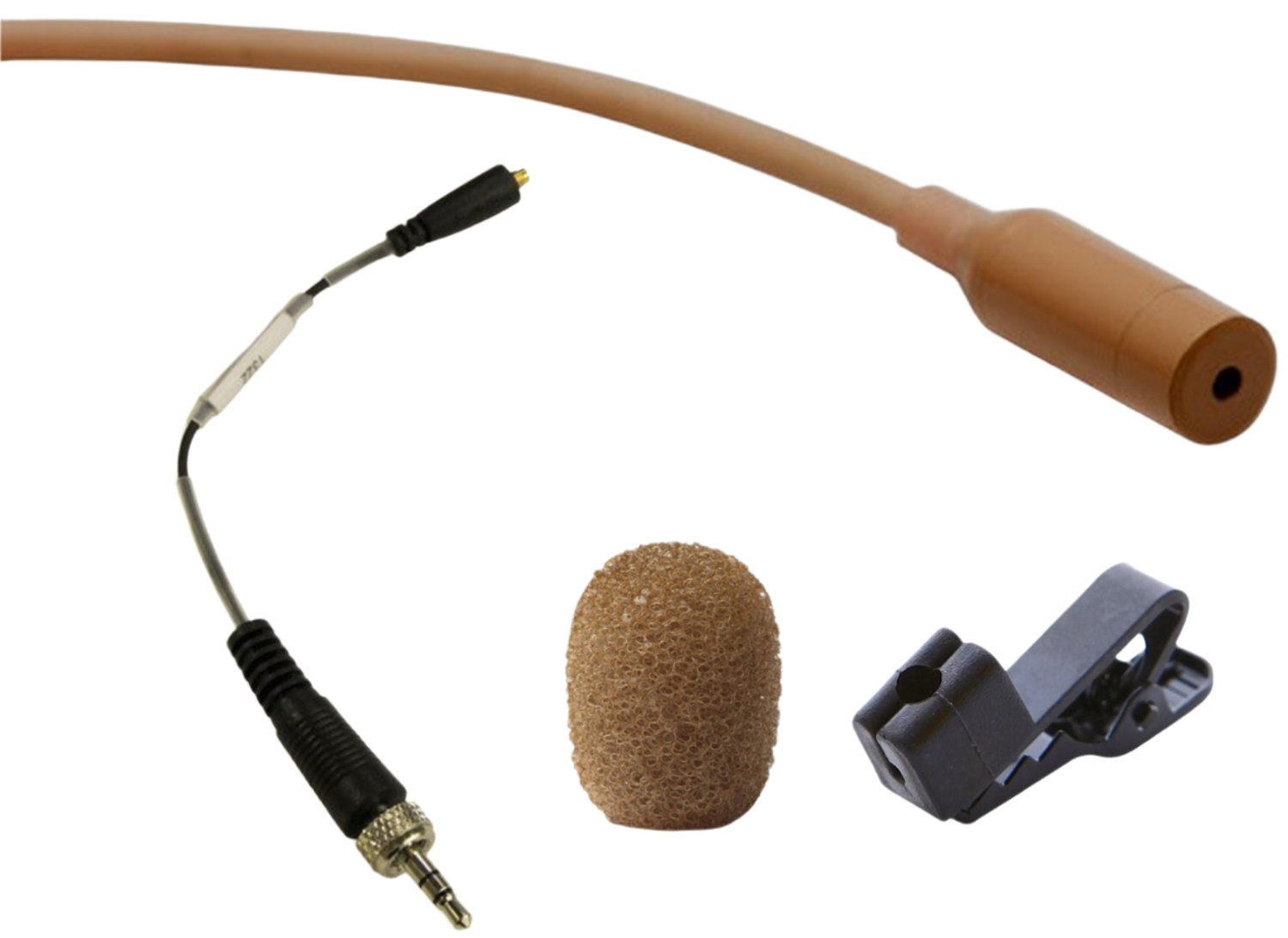 Point Source Audio CO-8WL-XSE SERIES8 Omni Lavalier Microphone for Sennheiser - Brown - PSSL ProSound and Stage Lighting