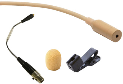 Point Source Audio CO-8WL-XSH SERIES8 Omni Lavalier Microphone for Shure - Beige - PSSL ProSound and Stage Lighting