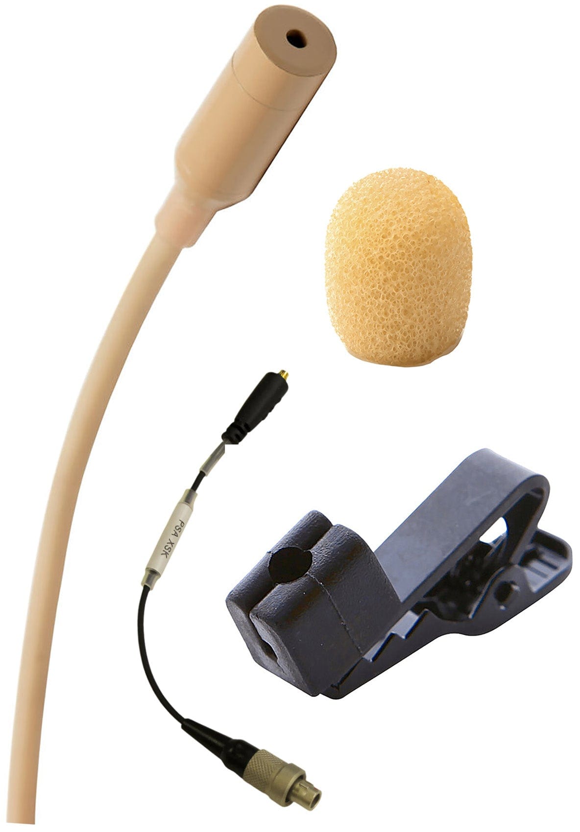 Point Source Audio CO-8WL-XSK SERIES8 Omni Lavalier Microphone for Sennheiser SK - Beige - PSSL ProSound and Stage Lighting